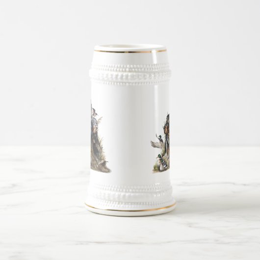 Chope À Bière Gordon Setters, Passion pour les oiseaux, Art (Centre)