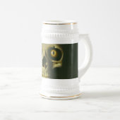 Chope À Bière Gothique diable crâne Stein (Devant droit)