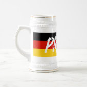 Chope À Bière Grand drapeau allemand rétro bière stein mug. Pros (Gauche)