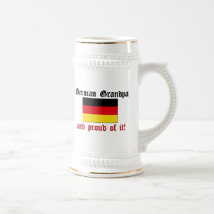 Chope À Bière Grand-papa allemand fier