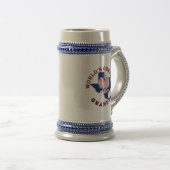 Chope À Bière Grand-père du monde (Devant droit)
