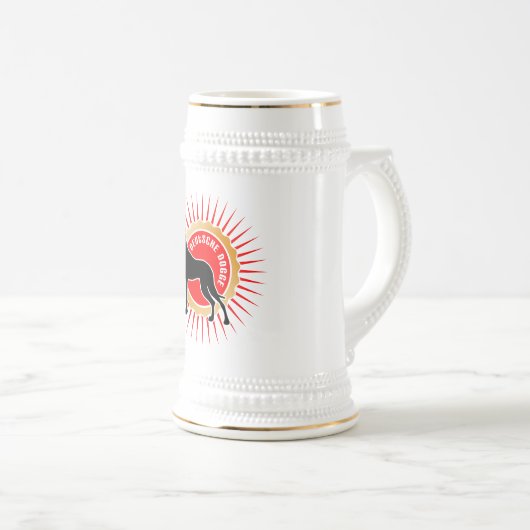 Chope À Bière Great Dane Beer Stein (Devant droit)