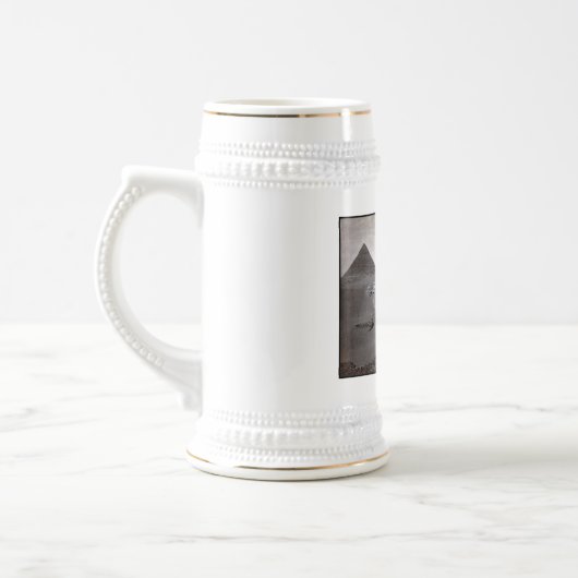 Chope À Bière Great Sphinx & Gizeh Pyramides Necropolis Egypte (Gauche)