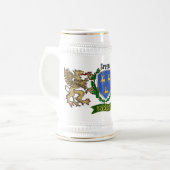 Chope À Bière Greene Irish Shield Beer Stein (Devant gauche)