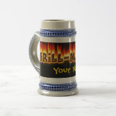 Chope À Bière Grillmaster Stein (personnalisable) (Devant gauche)