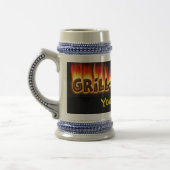 Chope À Bière Grillmaster Stein (personnalisable) (Gauche)
