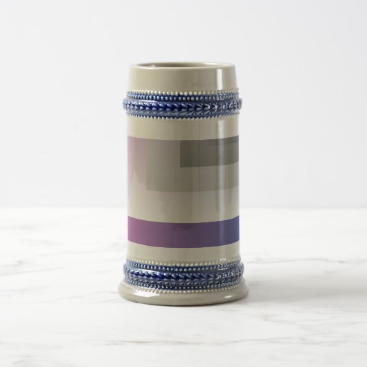 Chope À Bière gris bleu Fuchsia (Centre)