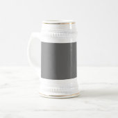 Chope À Bière Gris foncé (Devant gauche)