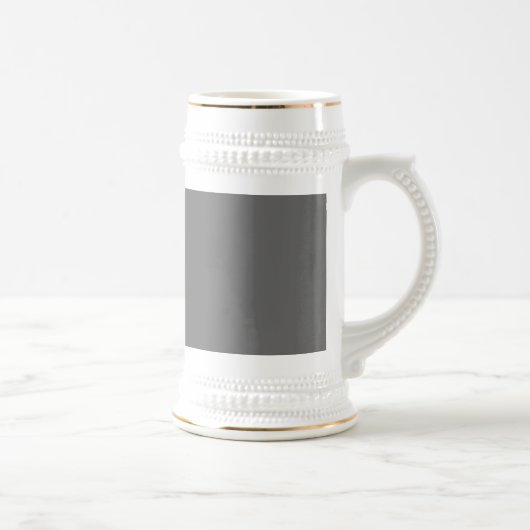 Chope À Bière Gris foncé (Droite)