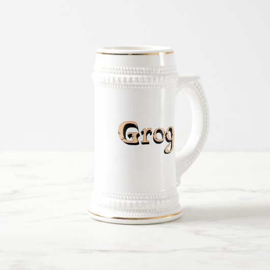 Chope À Bière Grog (Devant droit)