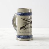 Chope À Bière guerre civile et stein divers de chasseurs de (Devant gauche)