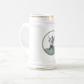 Chope À Bière Guerrier numérique (Devant gauche)