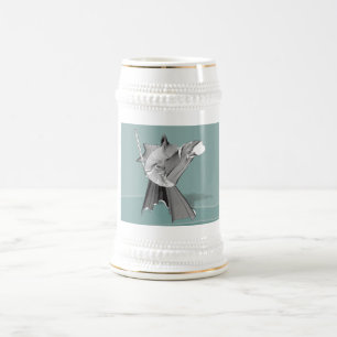Chope À Bière Guerrier numérique