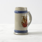 Chope À Bière Guerrier Viking Valhalla (Devant droit)