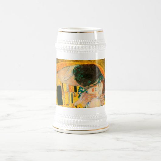 Chope À Bière Gustav Klimt Le Baiser (Centre)