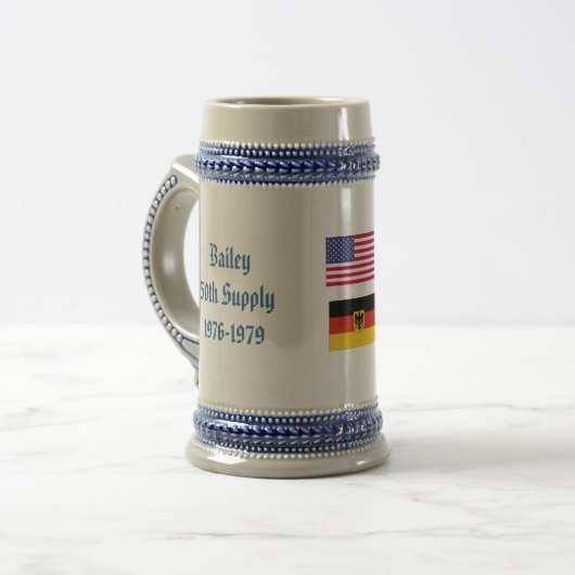 Chope À Bière Hahn personnalisable Stein (Devant gauche)