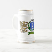 Chope À Bière Healey/O'Healey Irish Shield Beer Stein (Devant gauche)