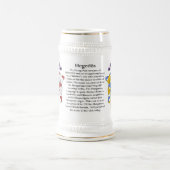 Chope À Bière Hegedus, l'origine, signification et la crête (Centre)