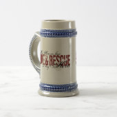 Chope À Bière Héros de beau-fils - le feu et délivrance (Devant gauche)