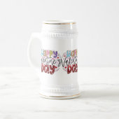 Chope À Bière Heureuse Sainte-Valentin moderne (Devant gauche)