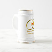 Chope À Bière Heureusement marié (Devant gauche)