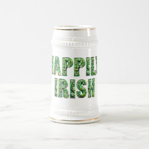 Chope À Bière Heureux Irlandais
