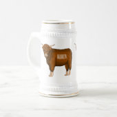 Chope À Bière Highland cow (Devant gauche)