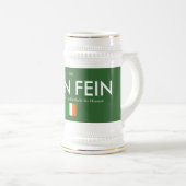 Chope À Bière Hommage 1916 de Sinn Fein Stein (Devant droit)