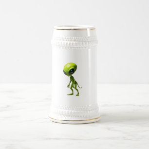 Chope À Bière humanoïde vert