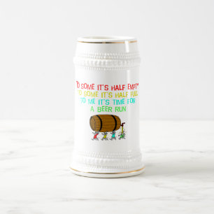 Chope À Bière Humour de course de bière