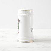 Chope À Bière Humour de livraison de pizza (Centre)