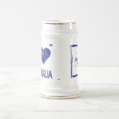 Chope À Bière "I LOVE AUSTRALIA" Australia Day 26 janvier (Centre)