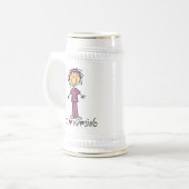 Chope À Bière I Love Nursing T-shirts and Gifts (Devant gauche)