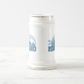 Chope À Bière Île de Dookie - bleu (Centre)