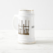 Chope À Bière Illustration Angkpoumon (Devant gauche)