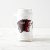 Chope À Bière Illustration d'accordion (Devant gauche)