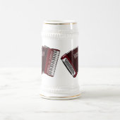 Chope À Bière Illustration d'accordion (Centre)