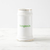 Chope À Bière Illustration d'ananas mignon (Centre)