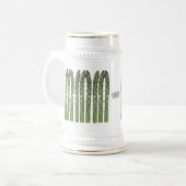 Chope À Bière Illustration d'Asparagus (Devant gauche)