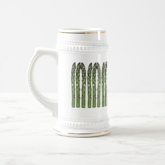 Chope À Bière Illustration d'Asparagus (Gauche)