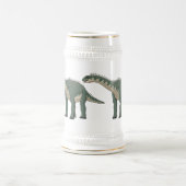 Chope À Bière Illustration de Barapasaurus (Centre)