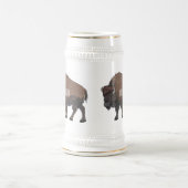 Chope À Bière Illustration de bison (Centre)