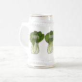 Chope À Bière Illustration de Bok choy (Devant gauche)