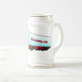 Chope À Bière Illustration de camion roumain (Devant droit)
