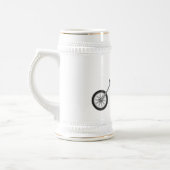 Chope À Bière Illustration de Chopper Motorcycle 1950 (Gauche)