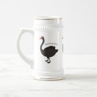 Illustration de cygne noir