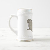 Chope À Bière Illustration de dessin de phoque éléphant (Gauche)