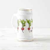 Chope À Bière Illustration de dessin Radish (Devant gauche)