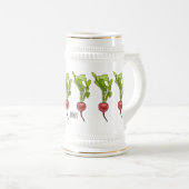 Chope À Bière Illustration de dessin Radish (Devant droit)