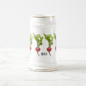 Chope À Bière Illustration de dessin Radish (Centre)
